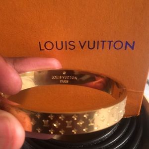 Gold Louis Vuitton Bracelet